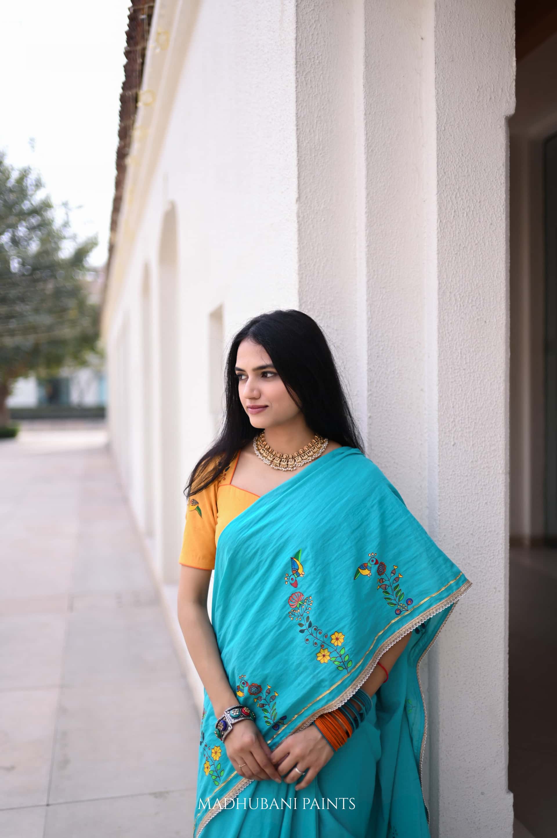 NEELA AASMAN BLOUSE — image 4 of 7