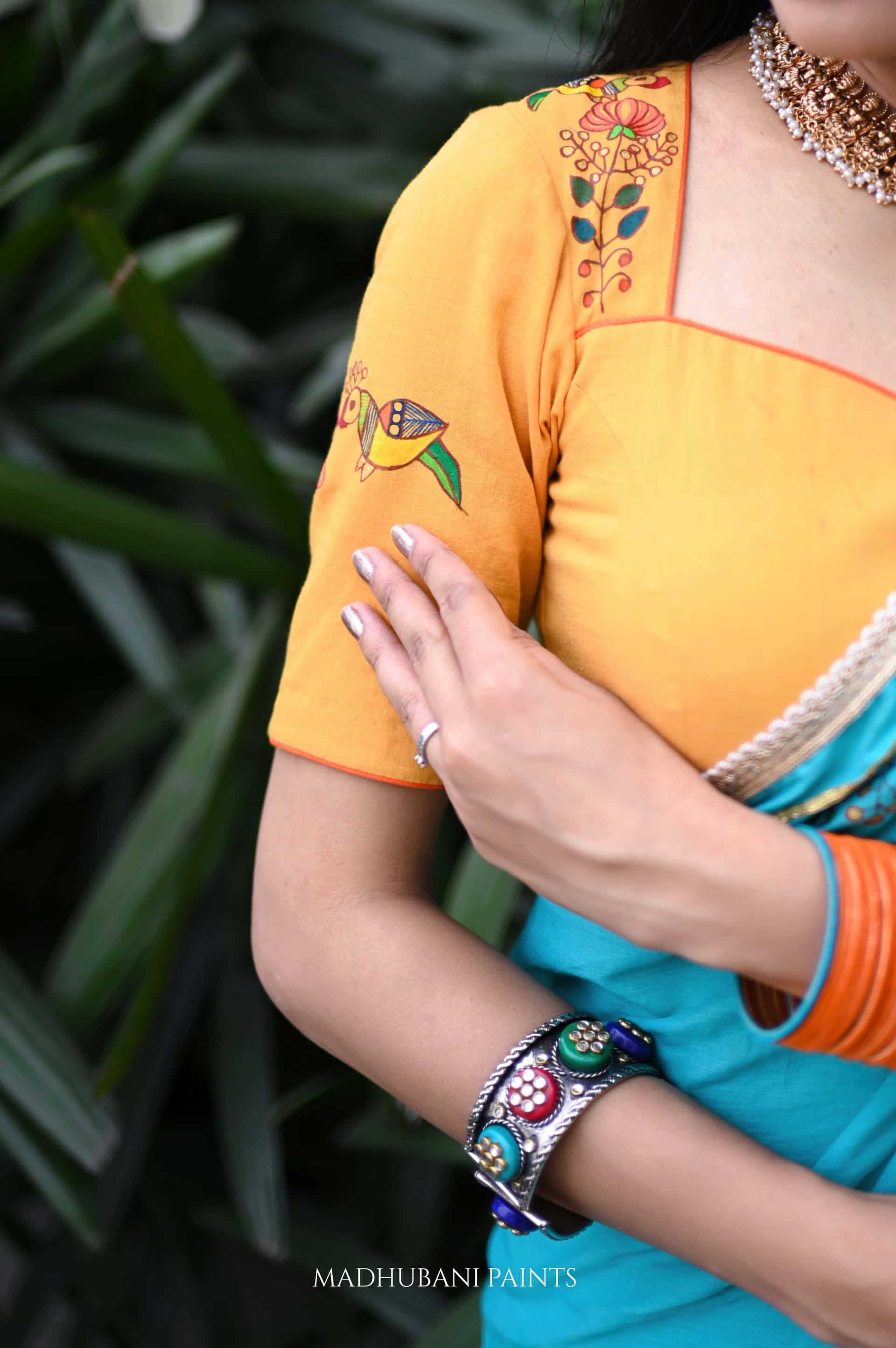 NEELA AASMAN BLOUSE — image 3 of 7