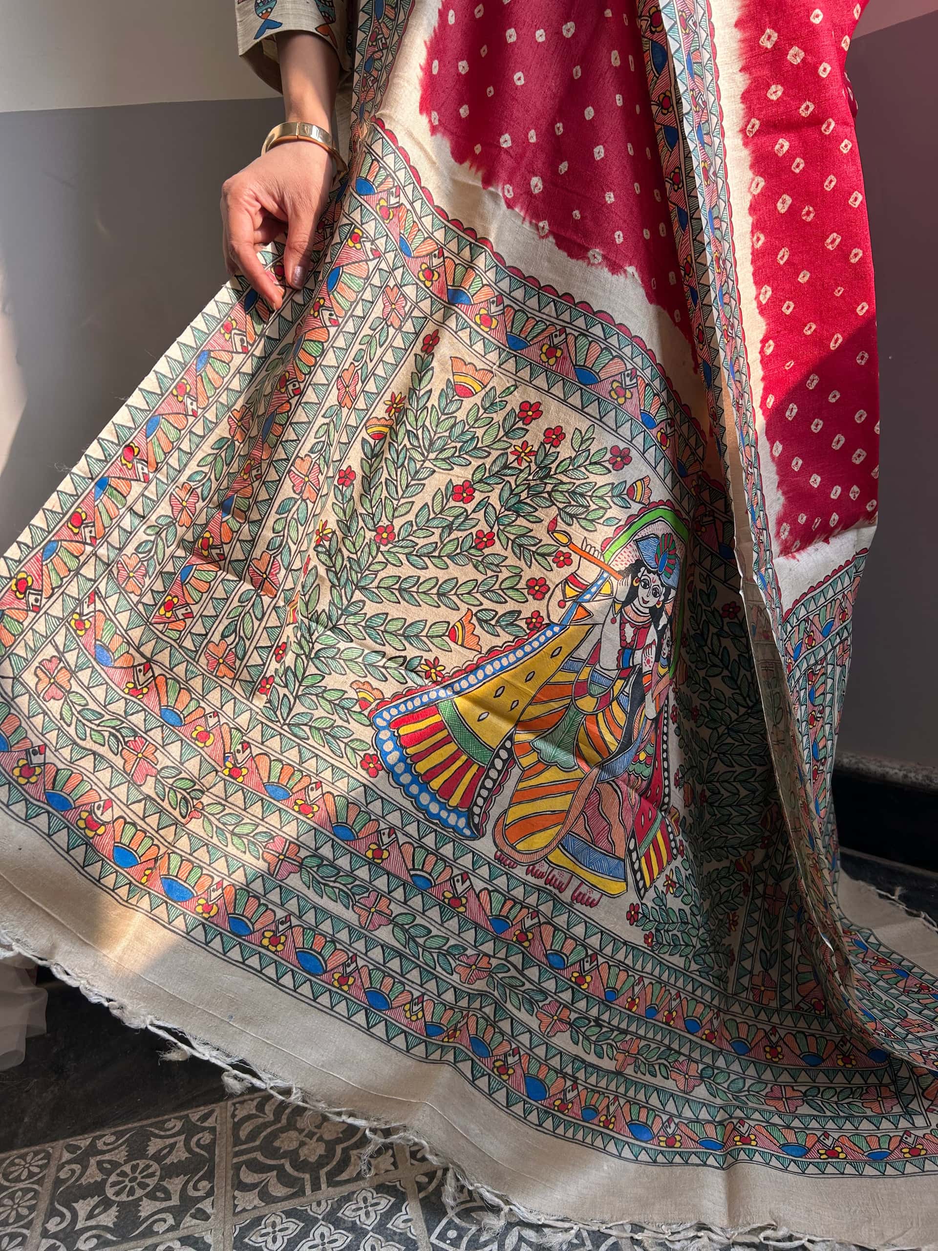 Radha Raman Bandhini Dupatta — image 3 of 3