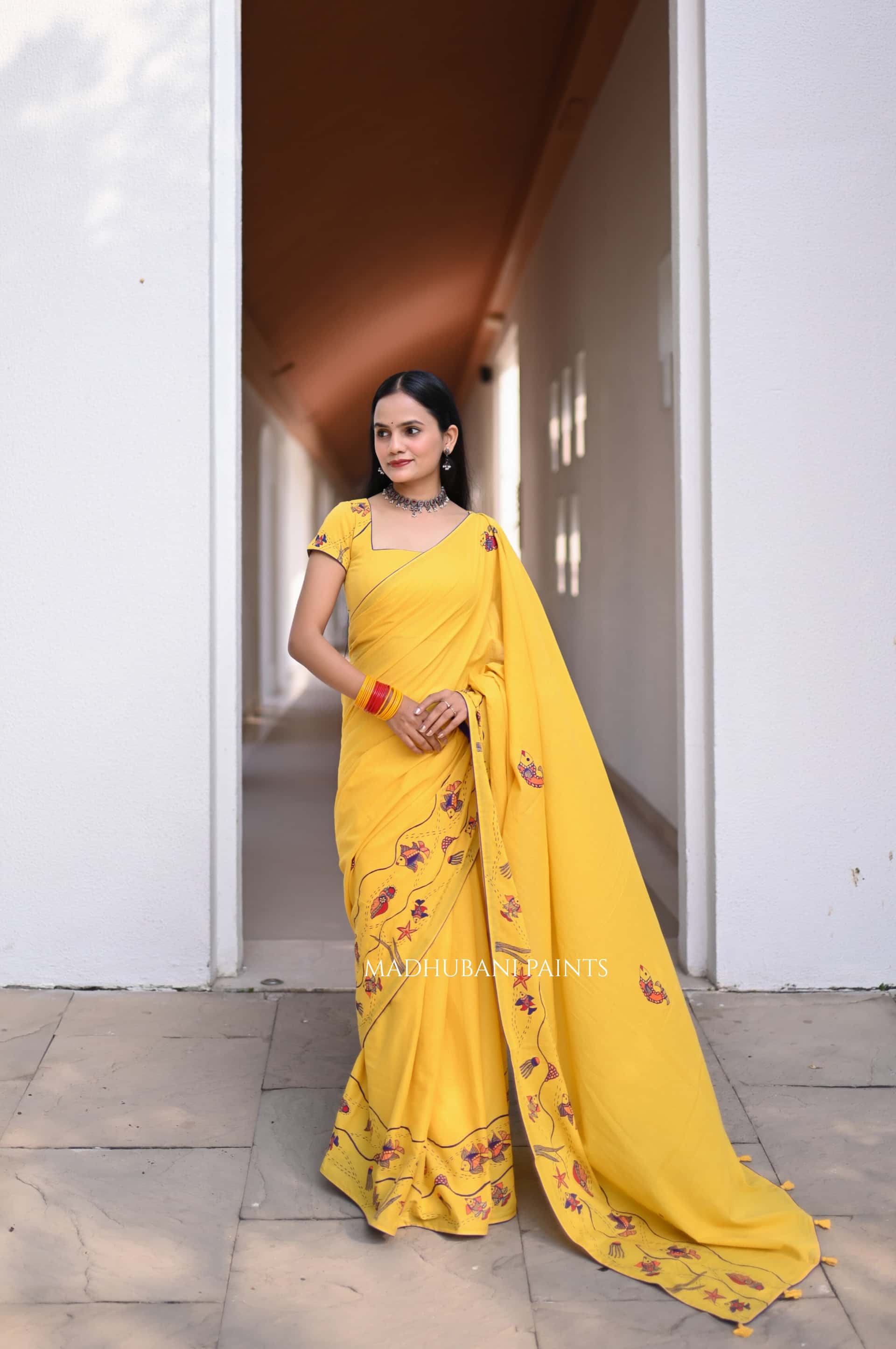 UNDERWATER DREAMS SAREE — image 3 of 7