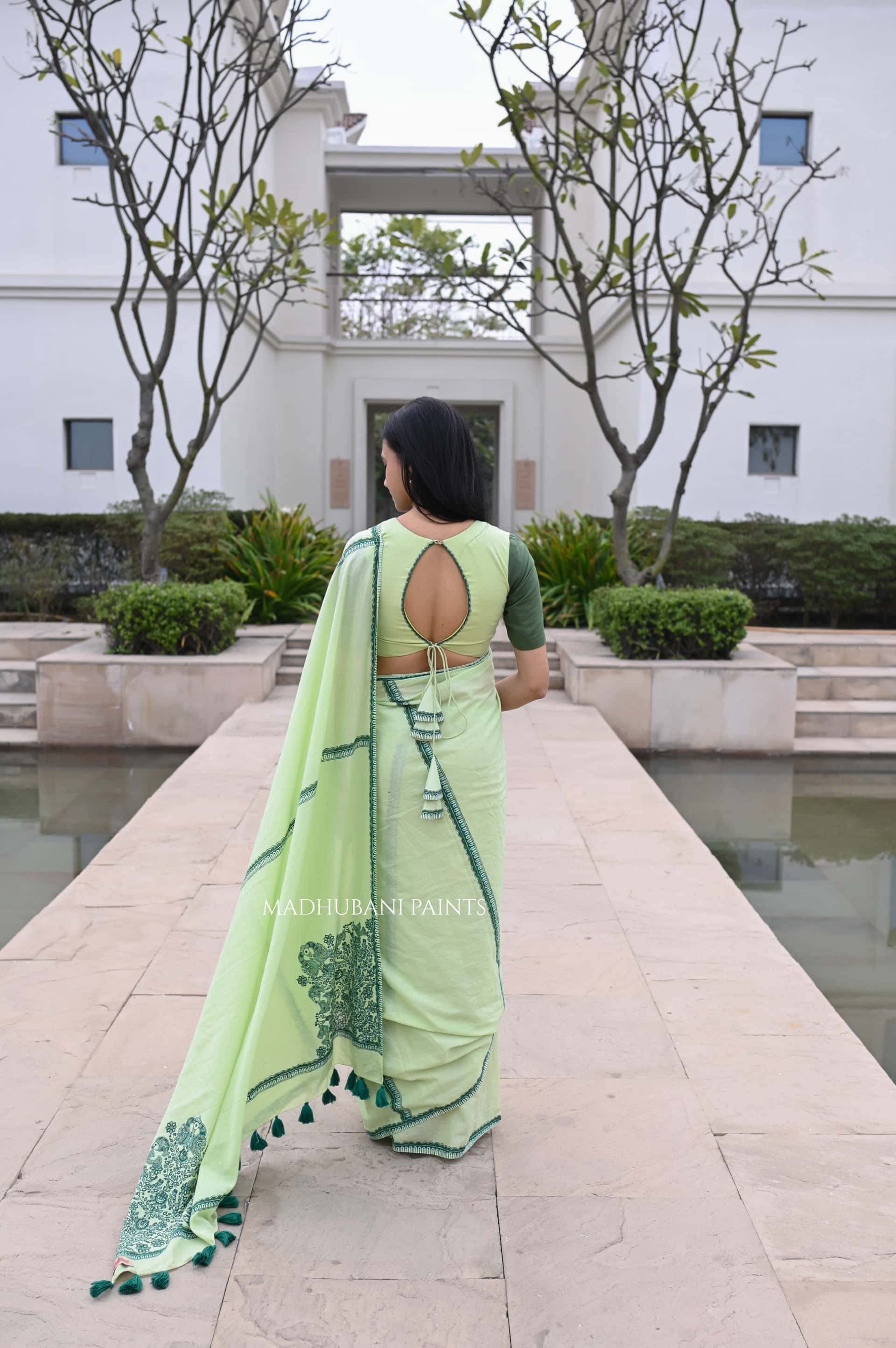 MRIDULA SAREE BLOUSE SET — image 9 of 19