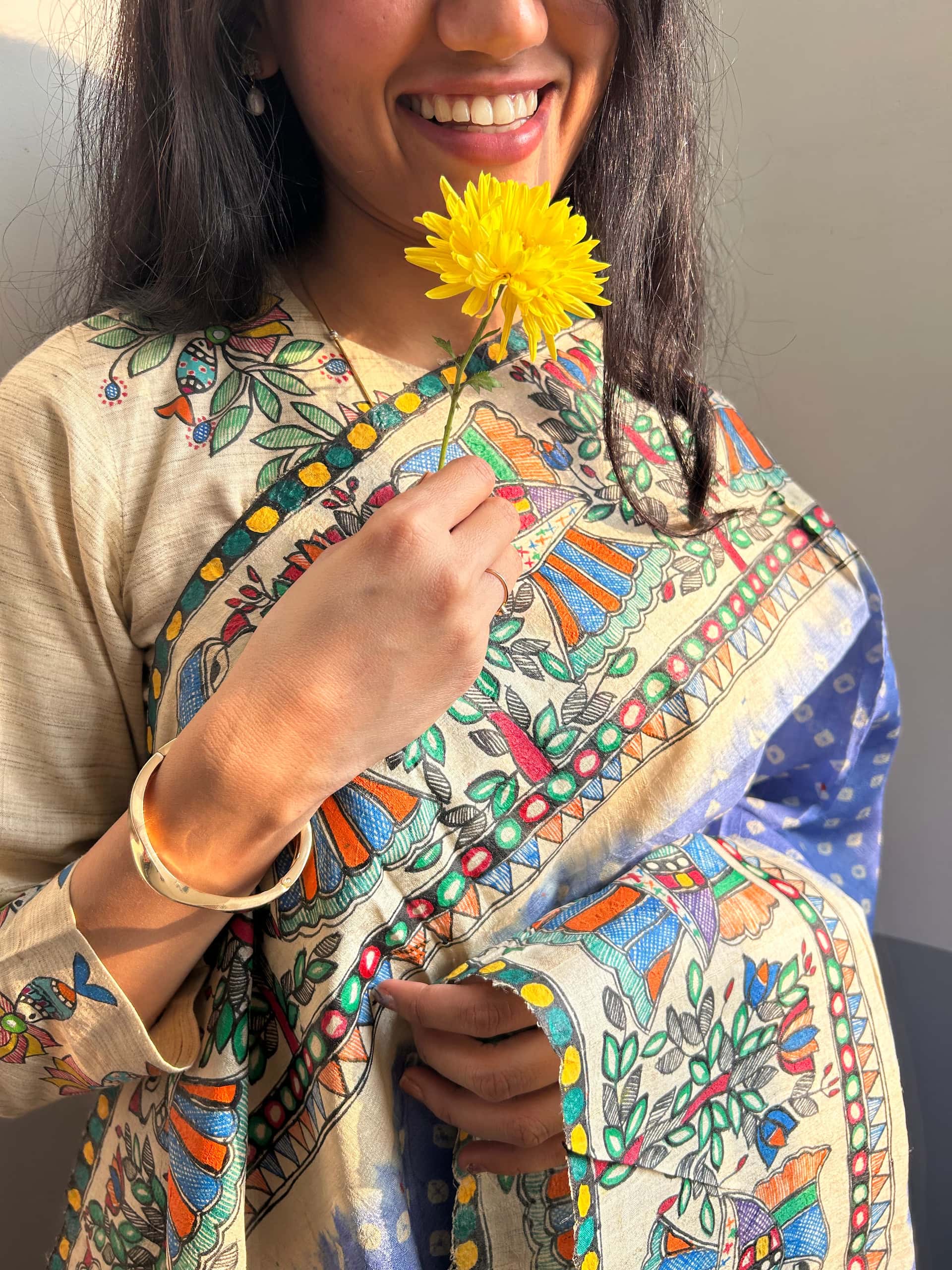 Aasmani Mor Bandhini Dupatta — image 4 of 5