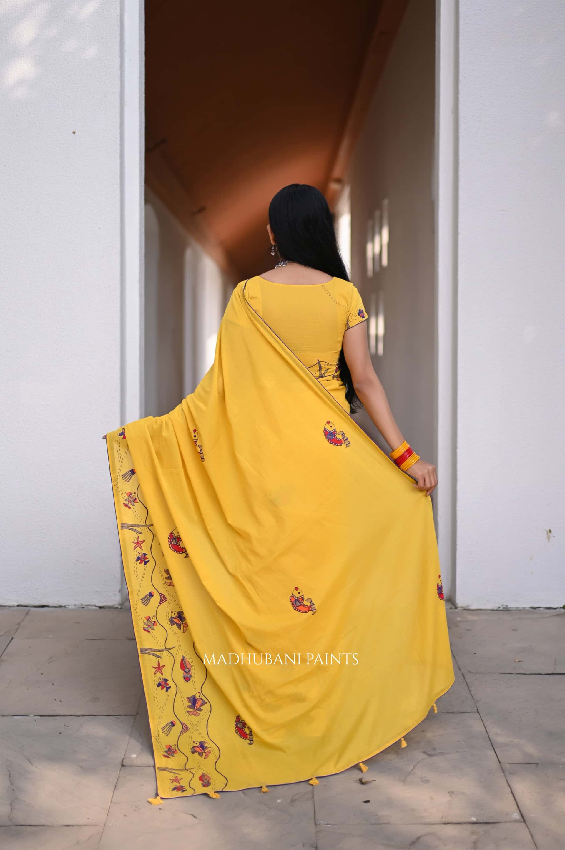 UNDERWATER DREAMS SAREE — image 7 of 7
