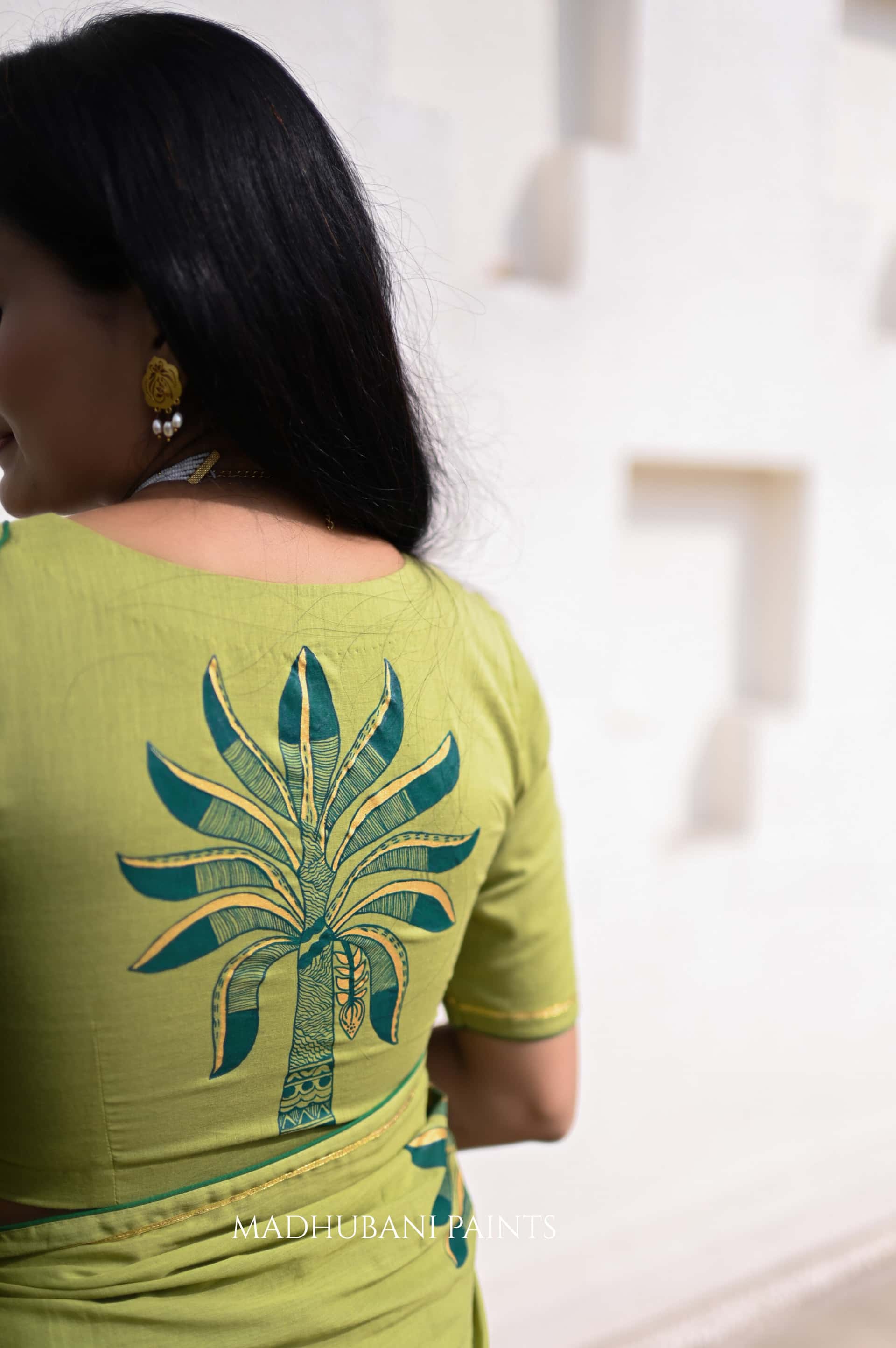 GREEN WHISPER BLOUSE — image 2 of 4