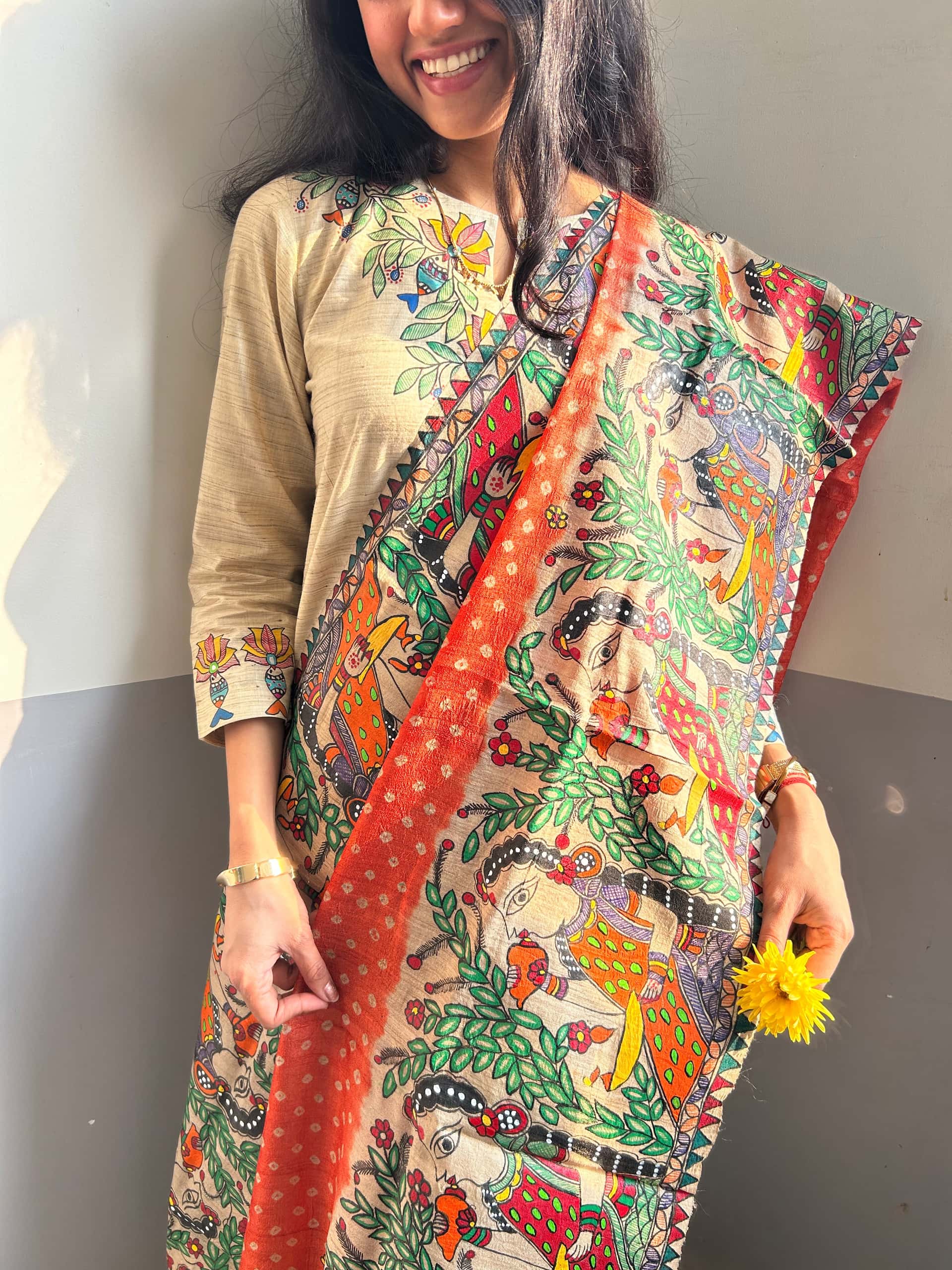 Gopi Krishnapriya Bandhini Dupatta — image 2 of 7
