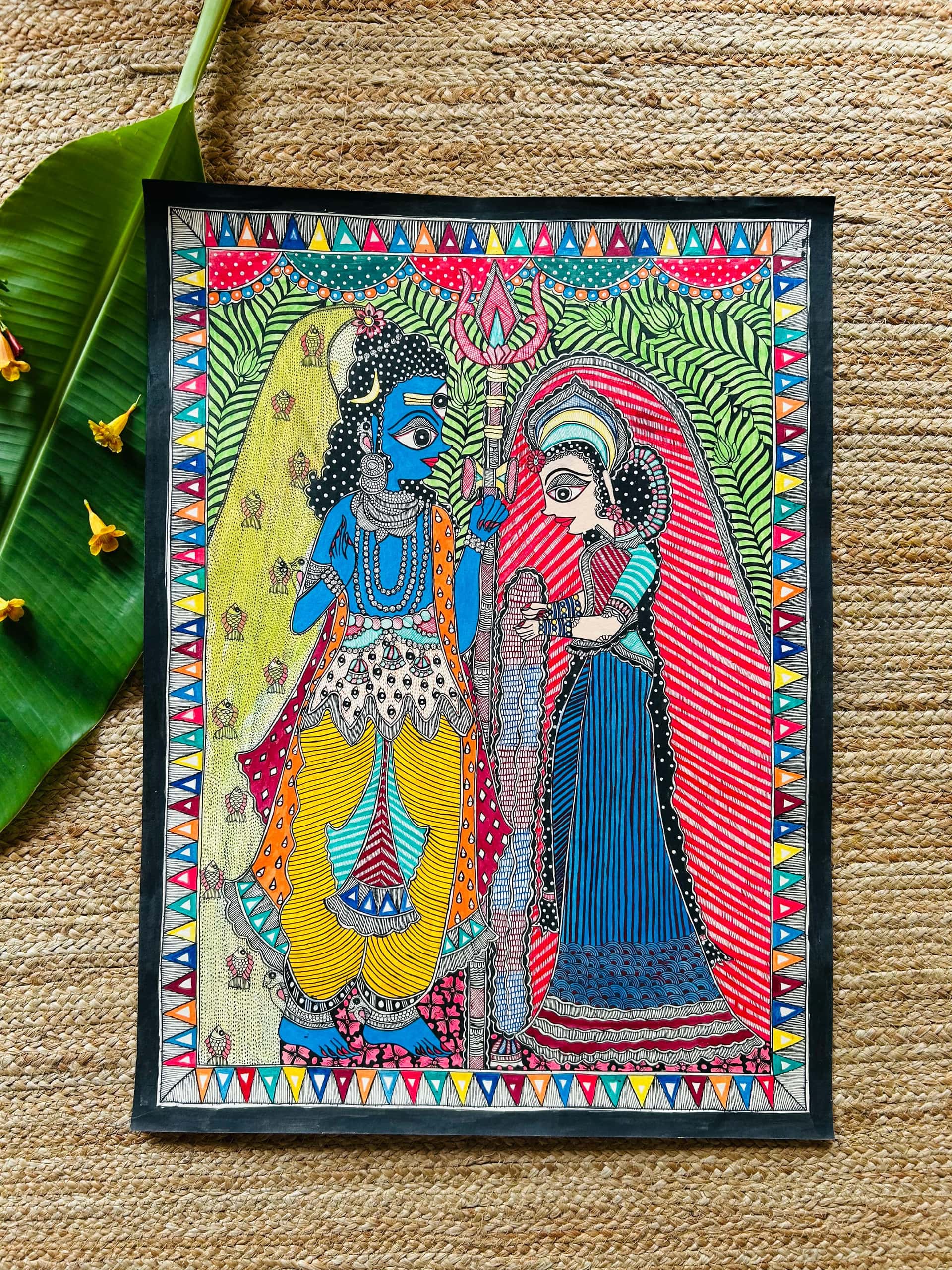 Shiv Vivah Wall Hanging