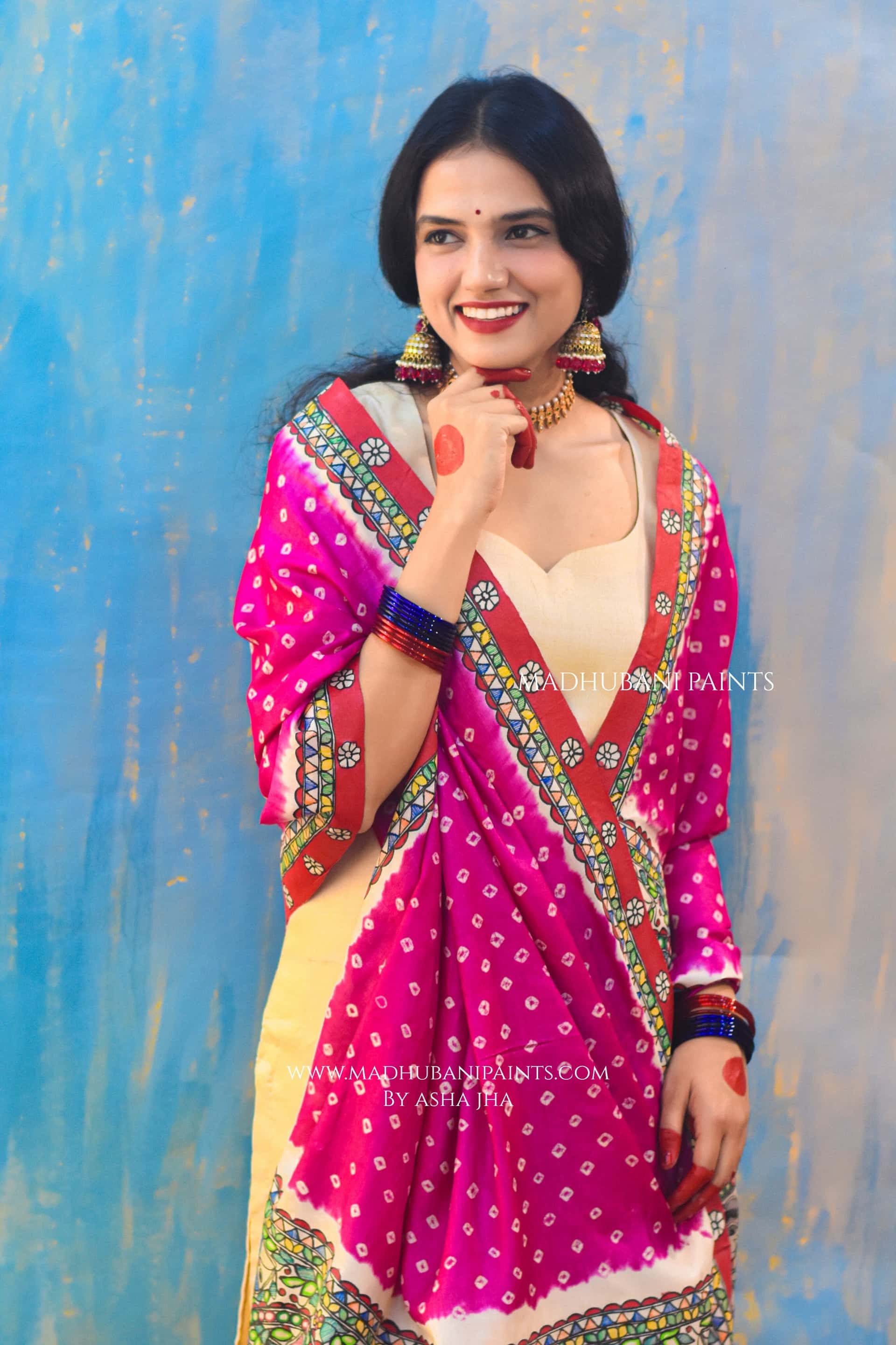 Gulabi Doli Ka Haar Bandhini Dupatta — image 6 of 7