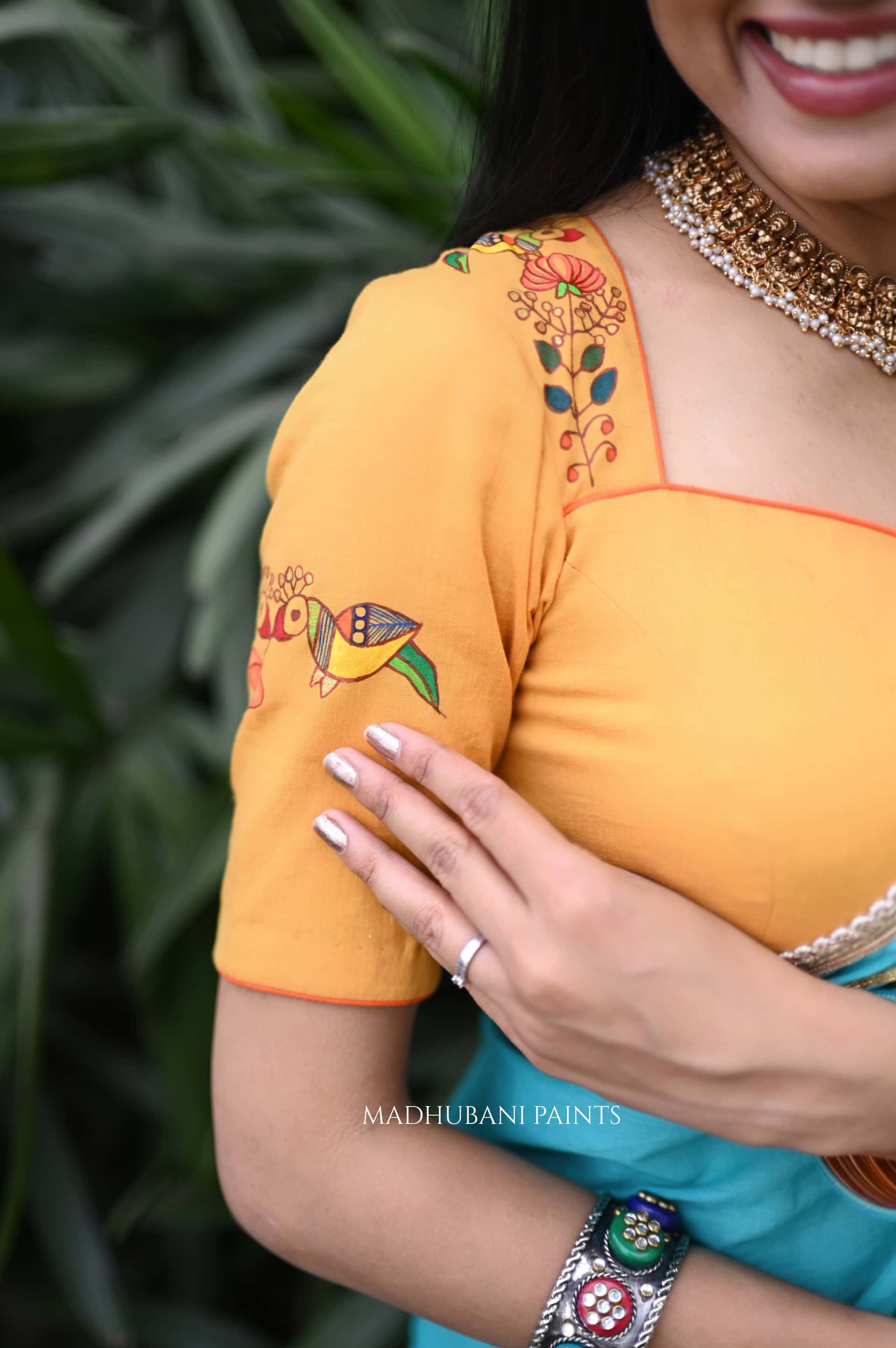 NEELA AASMAN SAREE — image 2 of 12