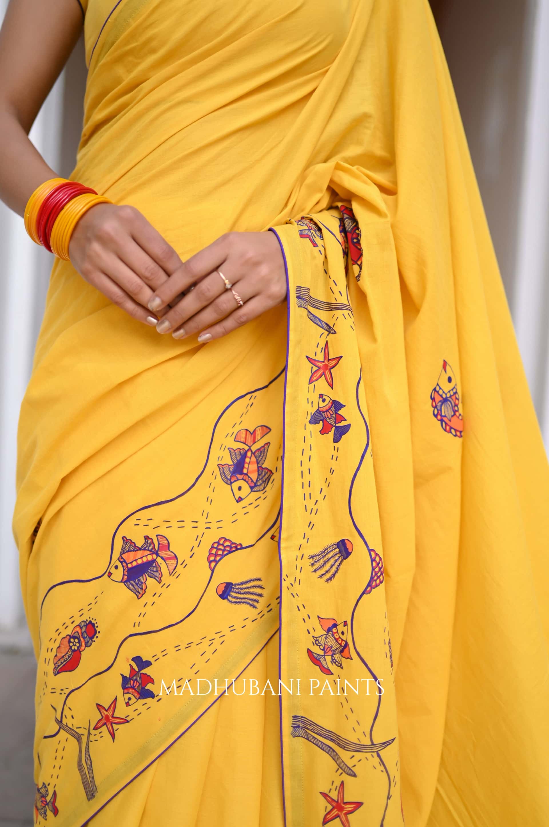 UNDERWATER DREAMS SAREE — image 2 of 7