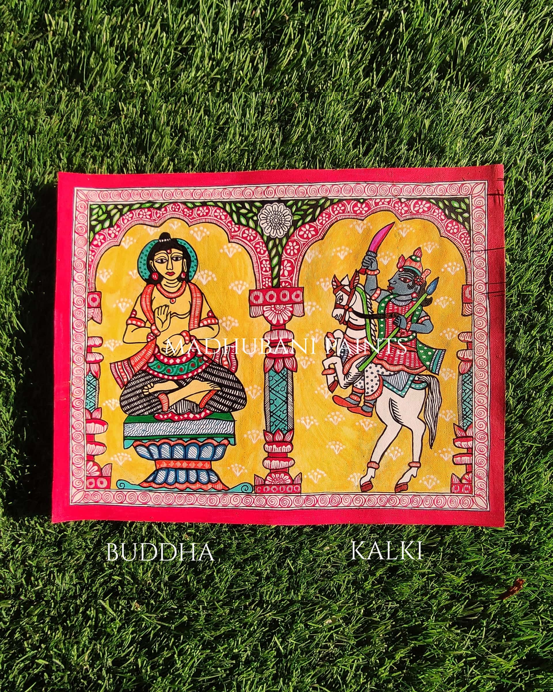 Set of 5 Vishnu Avatar Wall Hanging — image 4 of 5