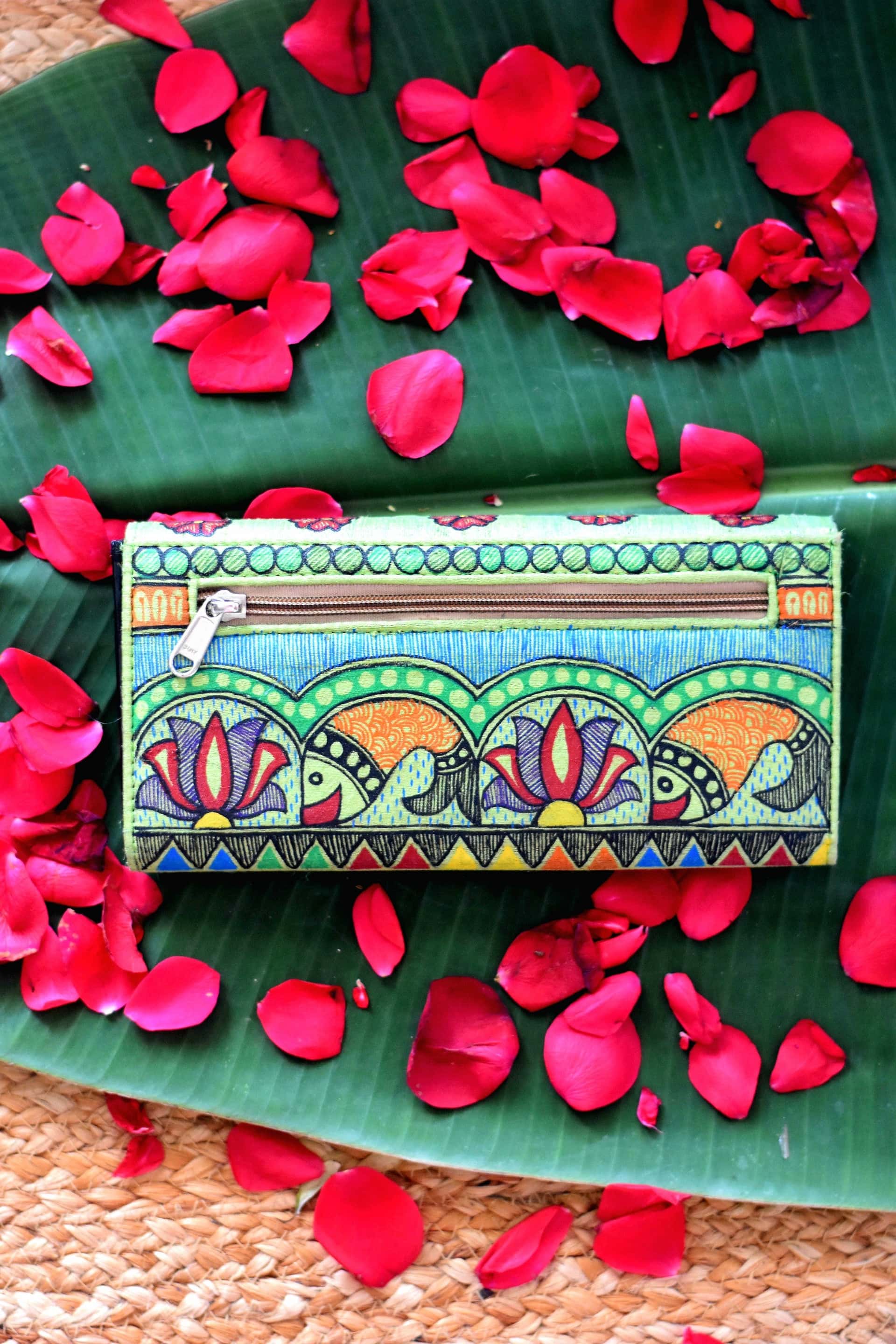 Matsya Madhubani Clutch — image 3 of 3