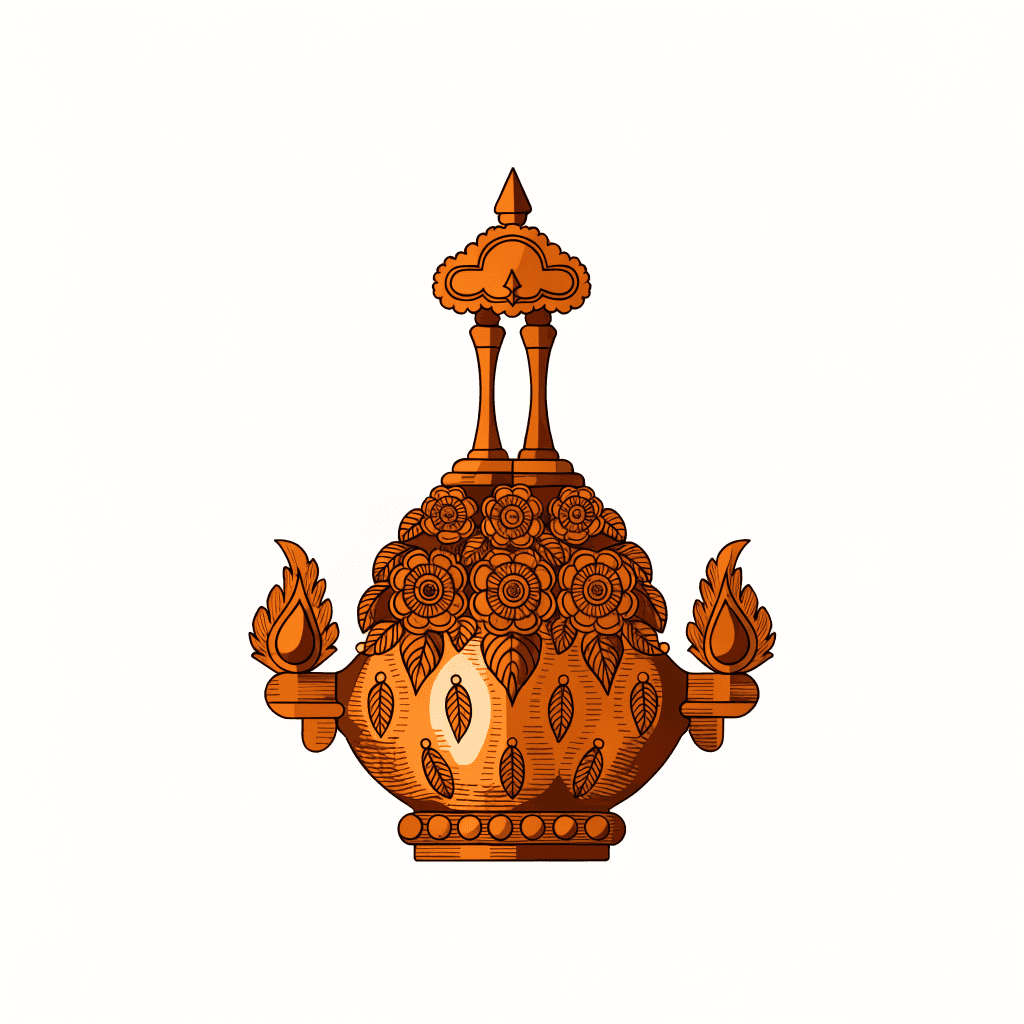 Pembarthi Brassware: Telangana's Repoussé Temple Art — illustration