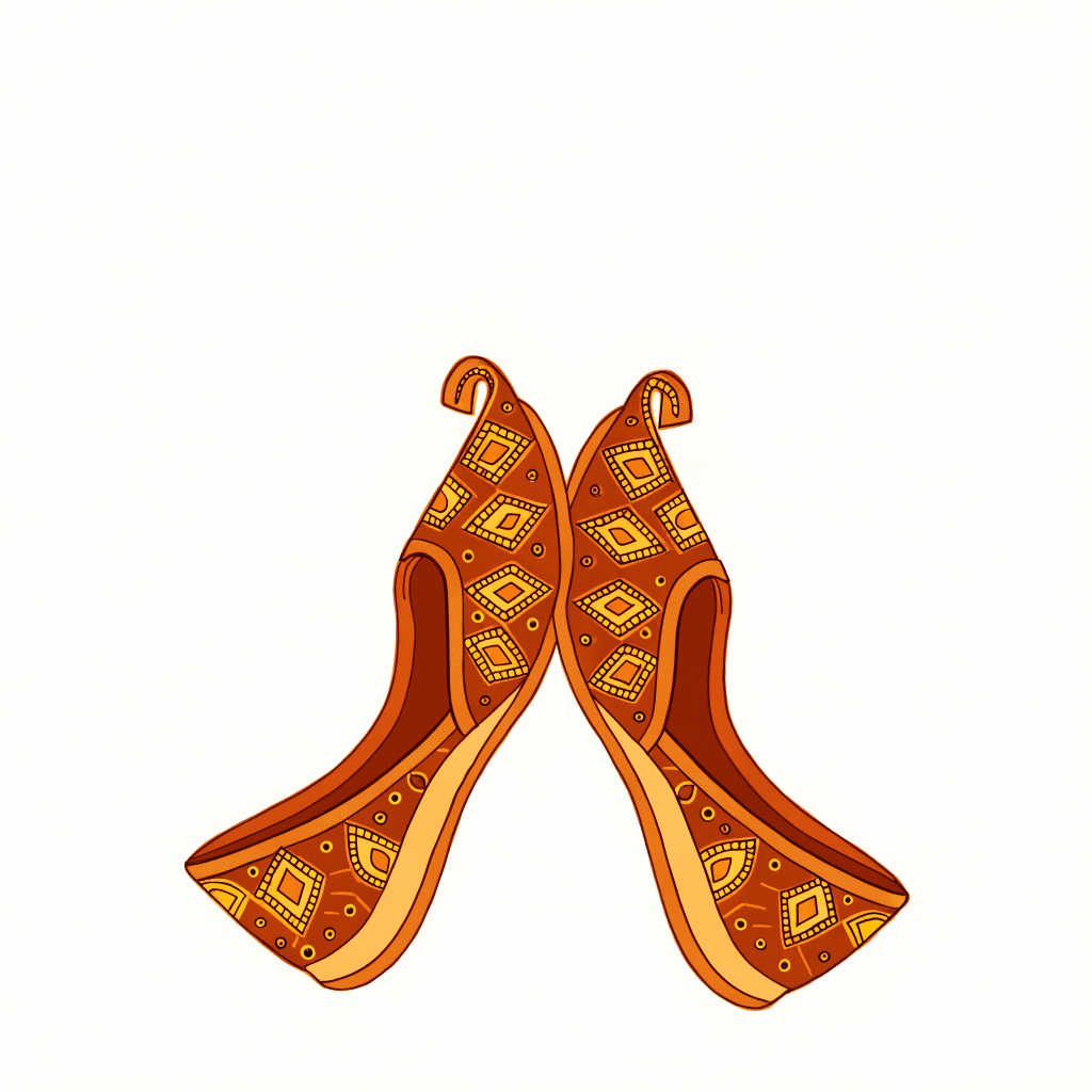 Mojari & Jutti: From Mughal Courts to Wedding Feet — illustration
